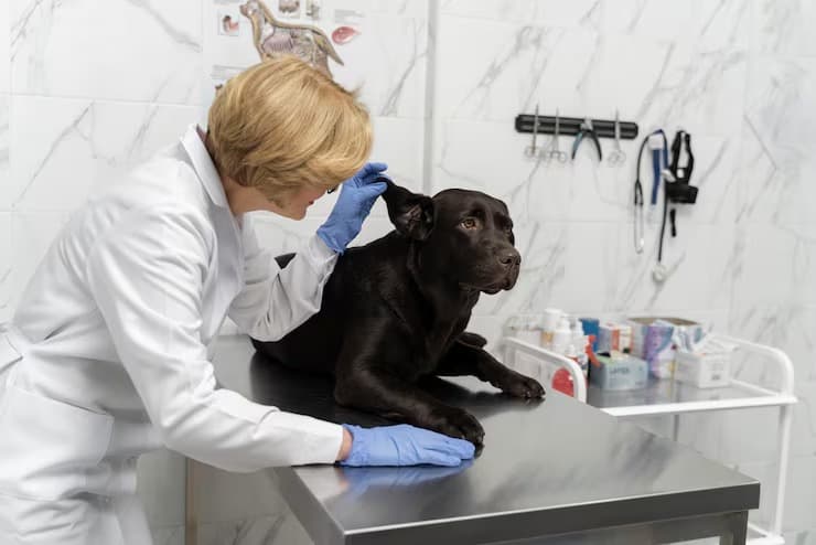 In-house haematology analyser at The Animal Doctor